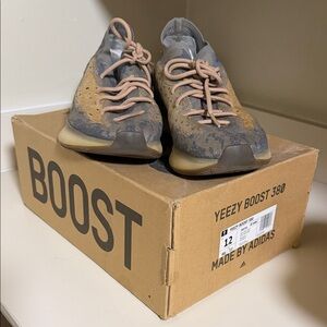 adidas Yeezy Boost 380 Box - Tan with Black Print! 100% Authentic!